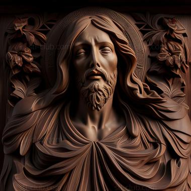 3D model st jesus (STL)